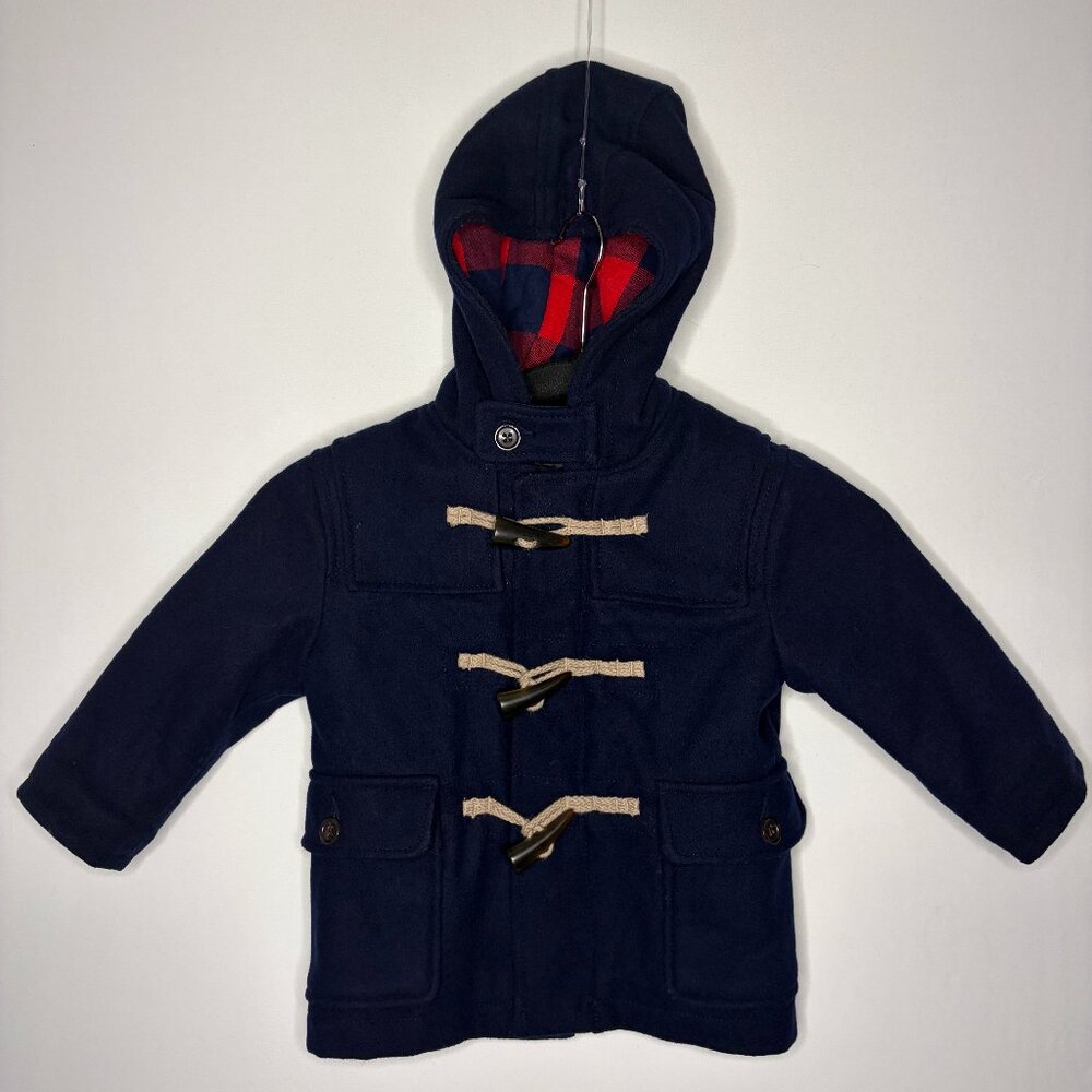 Gap Kids Baby Gap Peacoat Toggle Buttons Excellent Condition Size 18-24 Months